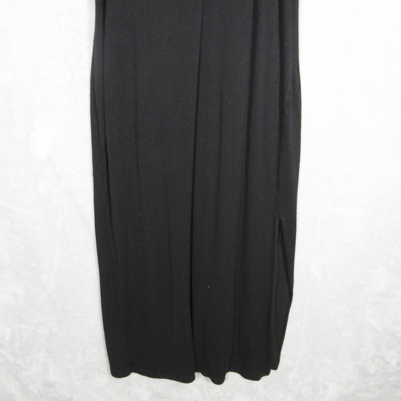 LNA Clothing Black Sleeveless Midi Dress Estelle V Neck Stretchy Womens 3X - Picture 6 of 13